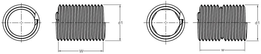 Metric Tangless Thread Insert - Tangless Thread Insert - 1